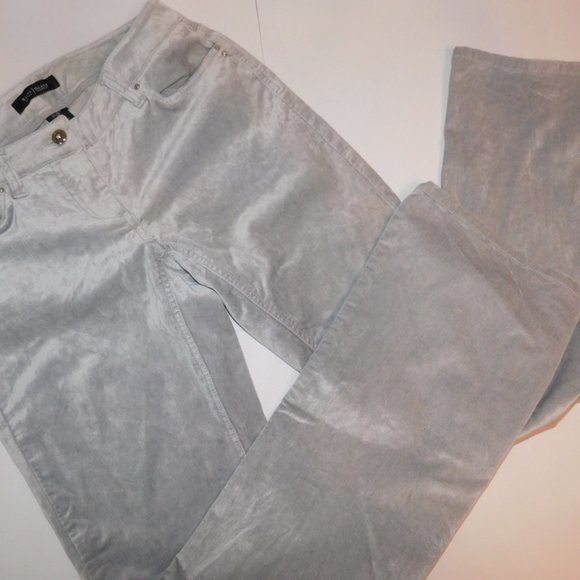 White House Black Market Blanc Velvet Pants Size 2 - Picture 8 of 8